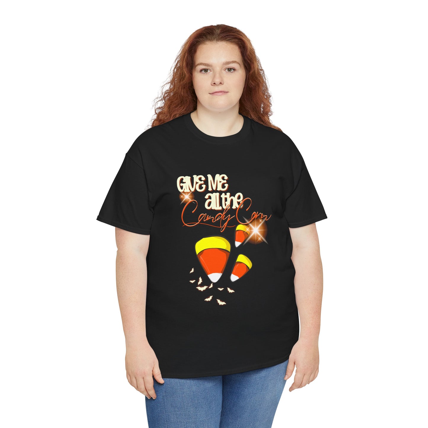 Candy Corn Unisex Tee, Fun Halloween T-Shirt, Autumn Apparel, Trick-or-Treat Shirt, Fall Festival Outfit, Spooky Season Clothing